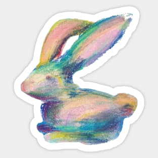 Running Rabbit Sticker